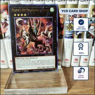 Thẻ bài yugioh chính hãng Harpie’s Pet Phantasmal Dragon – Rare