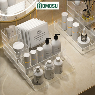  Khay Đựng Mĩ Phẩm Có Thể Xếp Chồng Khay Đựng Đồ Trong Suốt 5 Kích Thước P300 