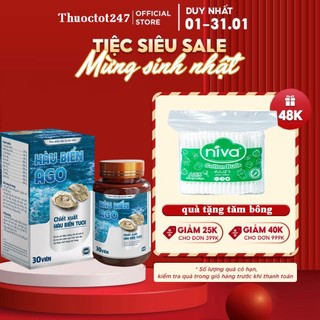 ✅ Hàu biển Ago 👍[Freeship] ❤️ Hỗ trợ bổ thận, tăng tiết testosteron, tăng cường sinh lý nam giới