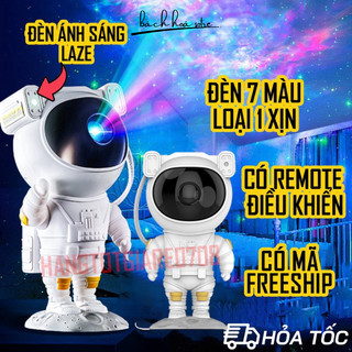 Đèn Led Phi Hành Gia Chiếu Bầu Trời Thiên Hà, Đèn Ngủ Chiếu Sao Mẫu Mới - BHHN
