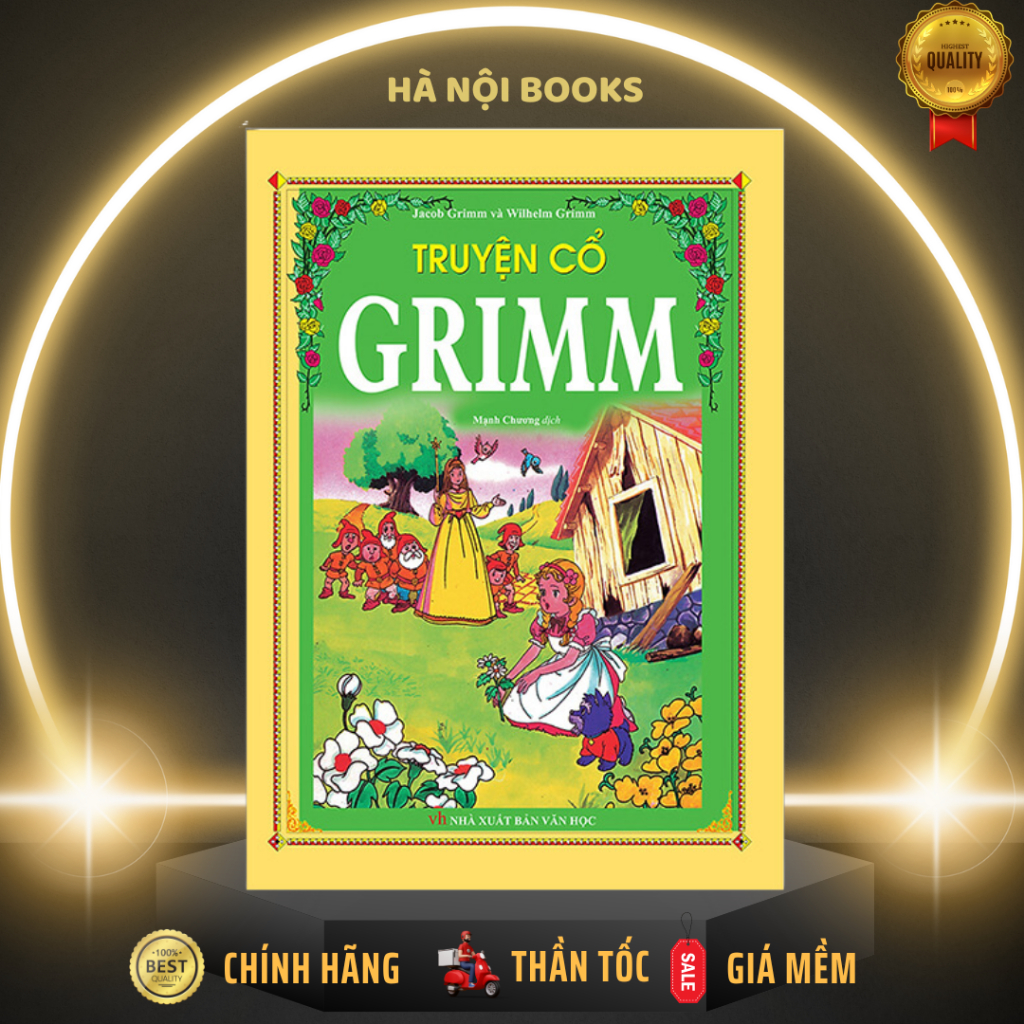 Sách - Truyện cổ Grimm (bìa cứng) - MT