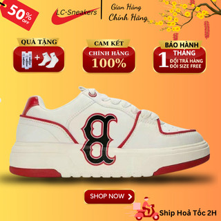 Giày Mlb chunky liner boston Chính Hãng Màu Đỏ-Phiên Bản Cao Cấp Nhất Full Bill Box Giấy Gói