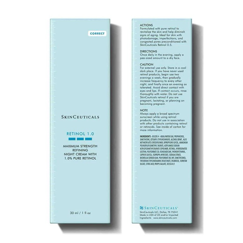 [SkinCeuticals]  Tinh Chất SkinCeuticals Retinol 1% Hỗ Trợ Tái Tạo Da 30ml Retinol 1.0