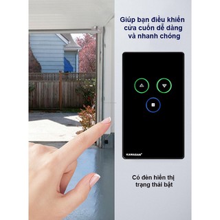 Công tắc thông minh điều khiển cửa cuốn, rèm cửa qua Wifi Kawasan SD06 - Kawasan