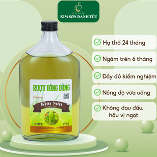 Rựơu Đòng Đòng Lên Men Hạ Thổ Nồng Độ Vừa 29,5% Chính Hiệu Kim Sơn Ninh Bình