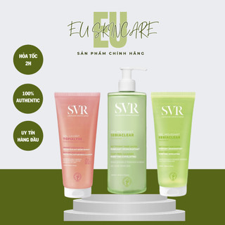 Sữa rửa mặt da dầu mụn nhạy cảm svr sebiaclear gel moussant 400ml