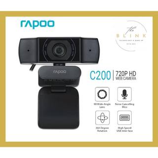 Webcam rapoo c200 hd 720p - hàng chính hãng