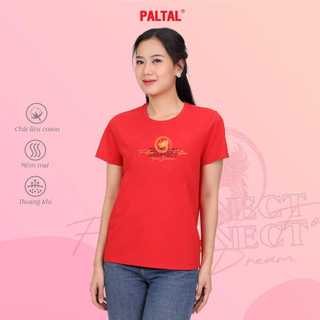 Áo thun thời trang 𝐏𝐀𝐋𝐓𝐀𝐋 chất liệu Cotton phom rộng cổ tròn năng động và tiện dụng -Thương hiệu 24 năm - 020p 0043