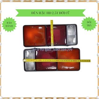 Đèn hậu xe tải (đèn lái) lắp cho xe tải thùng Hyundai 2.5 tấn, 5 tấn, có cả nắp đèn rời