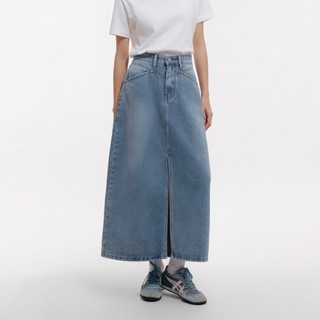 Chân váy Denim Owlbrand All About Owl/Xanh nhạt