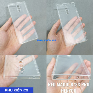 Ốp lưng silicon dẻo trong cao cấp Henyou