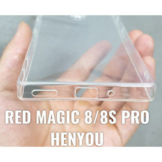 [ZTE nubia Red Magic 8/8S Pro] Ốp lưng silicon dẻo trong cao cấp Henyou