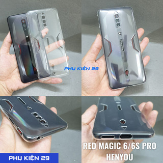 Ốp lưng silicon dẻo trong cao cấp Henyou