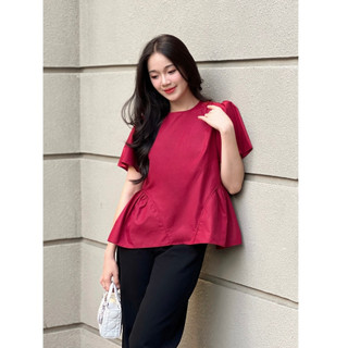 Olv - áo carmine top