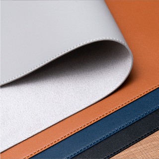 Miếng Lót Chuột Da 2 Mặt Cực Lớn -  Bàn Máy Tính Văn Phòng - Miếng Lót Chống Thấm Nước Da PU