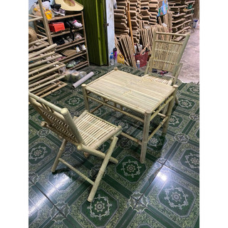 Bô bàn ghế tre