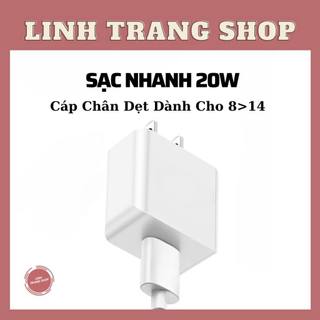 Củ Sạc Nhanh  + Cáp Sạc Nhanh  (Bảo Hành 12 Tháng)