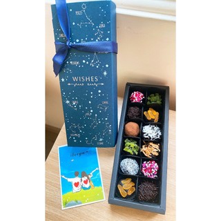 Socola truffle valentine kèm túi, thiệp siêu xinh