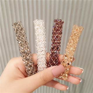 Kẹp tóc đính hạt đá pha lê thanh lịch