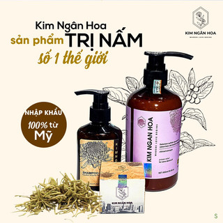 Dầu gội kim ngân hoa chống gàu