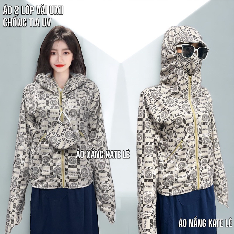 ÁO 2 LỚP UMI chống tia uv cao cấp loại 1 chống nắng.