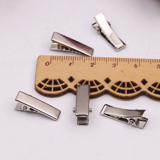10 Phôi kẹp mỏ vịt size 2.0cm nhiều màu
