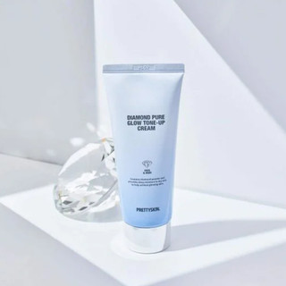 Kem dưỡng kim cương Diamond Pure Pink tone-up Pretty Skin Hàn Quốc 100ml