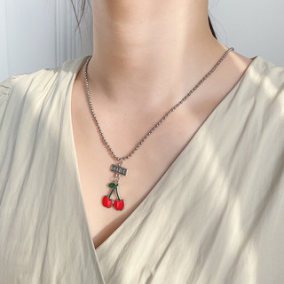 Dây chuyền xinh xắn Cherry chữ Friends