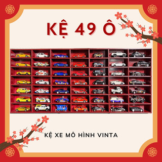 Kệ 49 Ô Trưng Xe Mô Hình 1:64 🏎🏎🏎