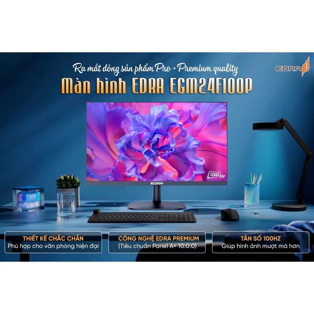 Màn hình Gaming E-DRA EGM24F100P 24 inch - IPS A+ -  FullHD 100hz - New - Chính Hãng - BH 24 Tháng | BigBuy360 - bigbuy360.vn