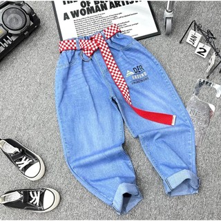 QUẦN JEANS dài đại cồ BÉ TRAI CAO CẤP (40-50kg) - Mẫu 5
