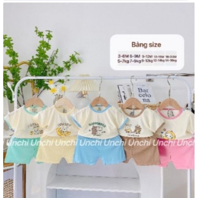 đồ bộ unchi bé từ 5-14kg