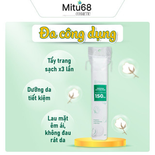 Bông Tẩy Trang  Cao Cấp 150 Miếng