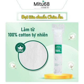 Bông Tẩy Trang  Cao Cấp 150 Miếng