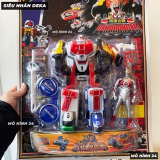 Bộ đồ chơi siêu nhân Deka Tokusou Sentai Dekaranger Anh em Siêu nhân Deka - Lực lượng đặc nhiệm S.P.D cơ khí dekaranger