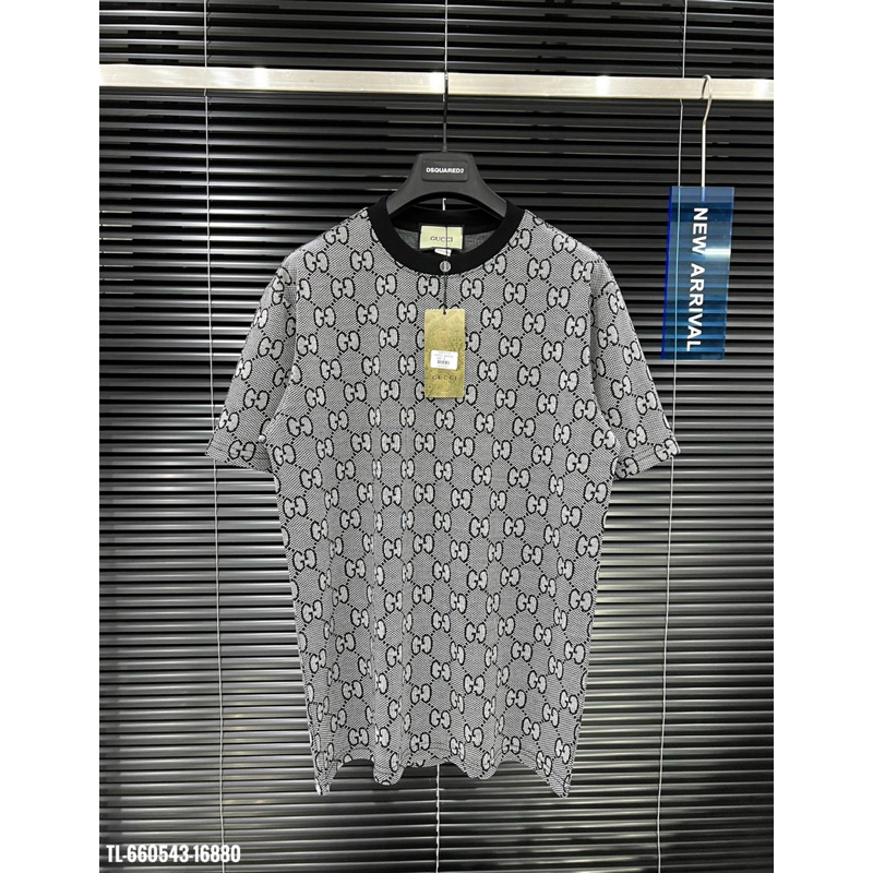🔥Hot🔥Áo thun Gucci họa tiết GC thiết kế hot trend Nam nữ New 2024
