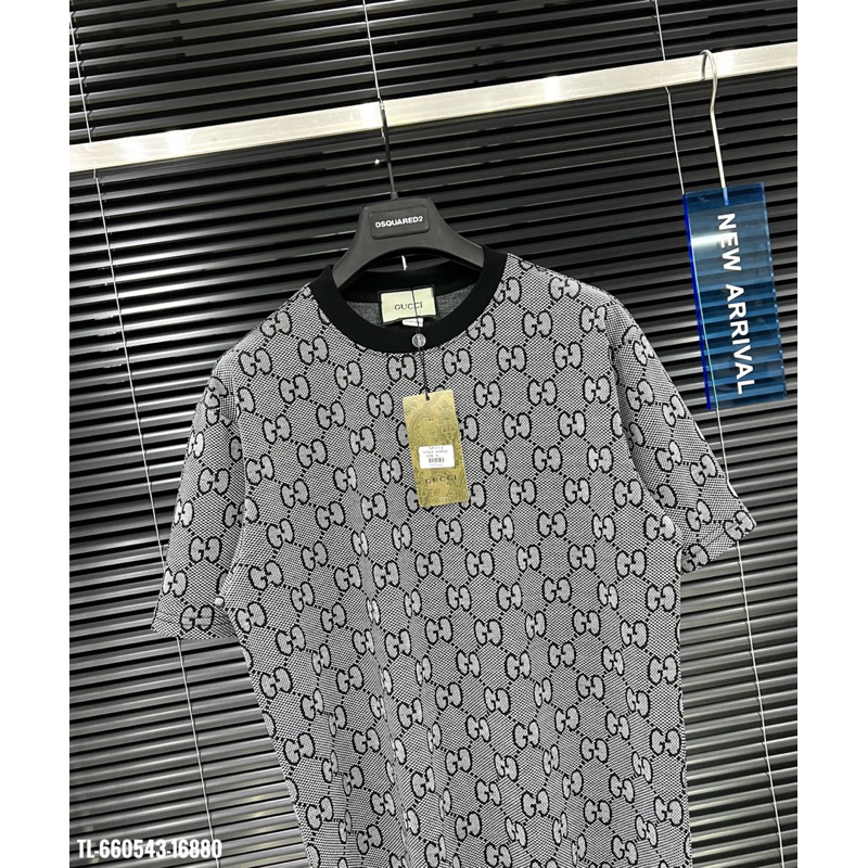🔥Hot🔥Áo thun Gucci họa tiết GC thiết kế hot trend Nam nữ New 2024