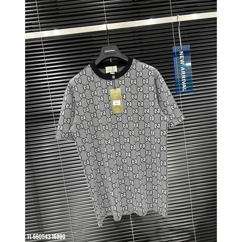 🔥Hot🔥Áo thun Gucci họa tiết GC thiết kế hot trend Nam nữ New 2024