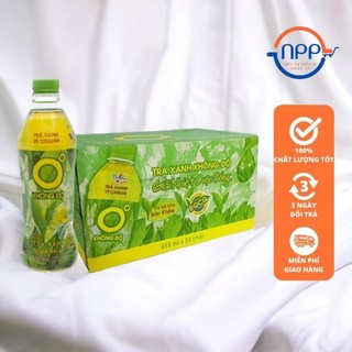   1 Thùng  Trà xanh không độ chai 455ml 