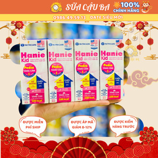 Thùng sữa pha sẵn Nutricare Hanie Kid Pedia 180ml cho trẻ suy dinh dưỡng biếng ăn
