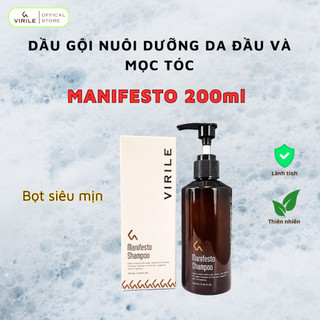 Dầu gội MANIFESTO SHAMPOO- Giúp Dưỡng Da Đầu Và Nang Tóc, Giảm Nấm Ngứa, Nuôi Dưỡng Nang Tóc Chắc Khỏe, Giúp Mọc Tóc