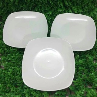 Đĩa sứ vuông cao cấp size 7inch 18cm,8inch 20,5cm