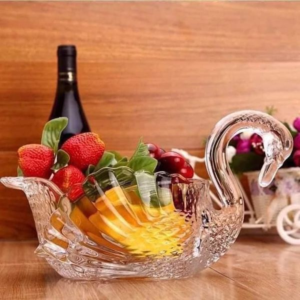 Bát  Thiên Nga  mika  Siêu Sang đựng thực phẩm, đồ khô, bánh kẹo, hoa quả, bày hoa, thả hoa