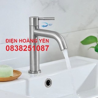 Vòi lạnh lavabo inox 304 cao cấp