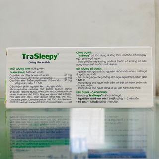 Viên an thần TraSleepy - 20 viên