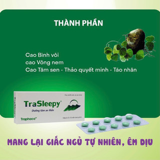 Viên an thần TraSleepy - 20 viên