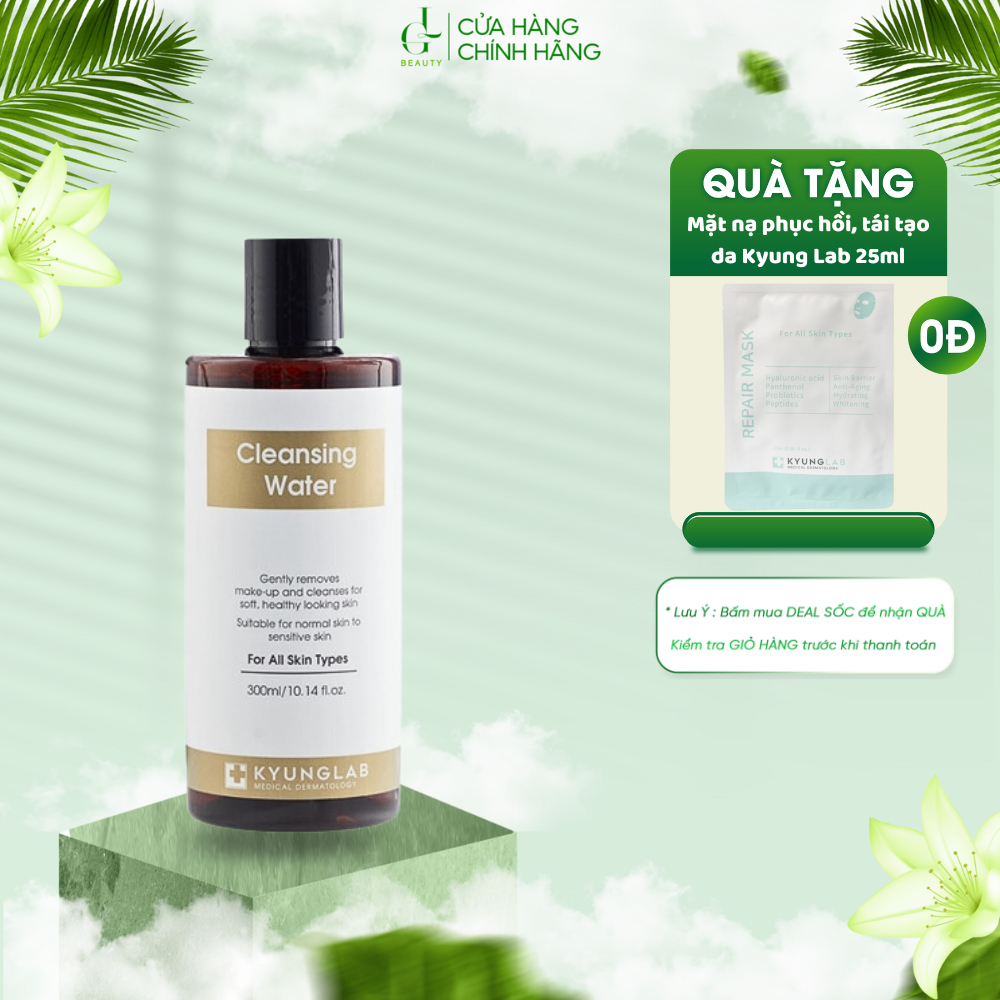 Nước tẩy trang sạch sâu Kyung Lab Cleansing Water 300ml