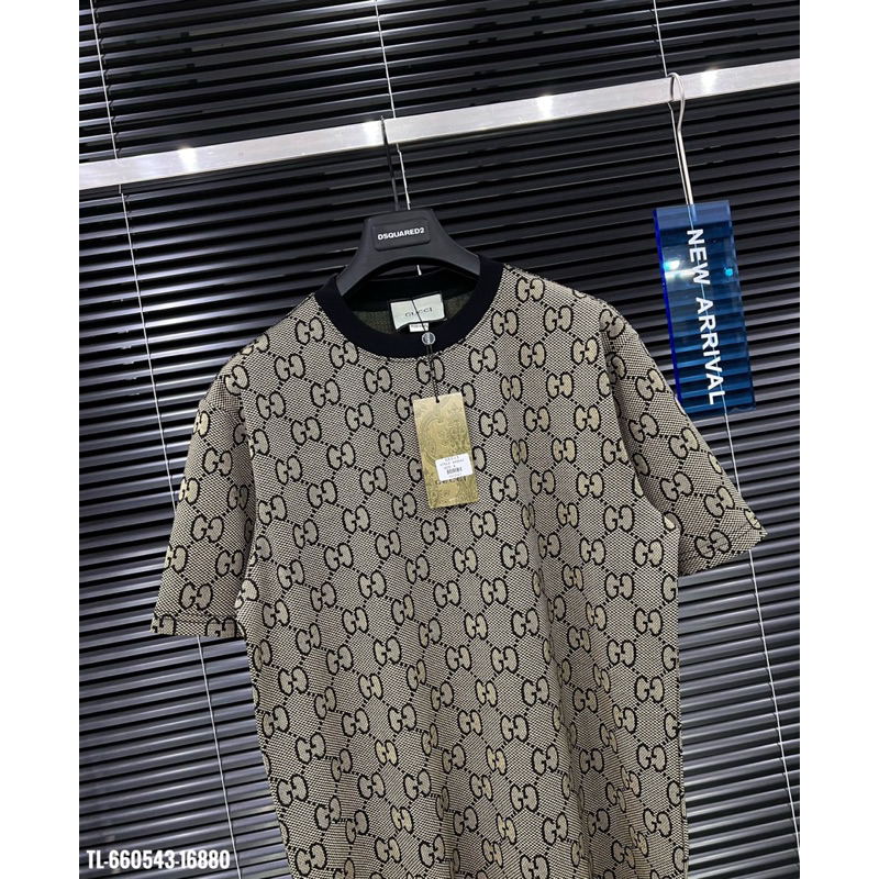 🔥Hot🔥Áo thun Gucci họa tiết GC thiết kế hot trend Nam nữ New 2024