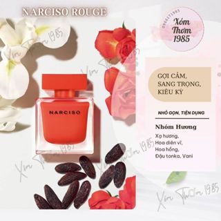 Nước hoa nữ Narciso Rodriguez Narciso Rouge EDP (nar đỏ) 90ml XT748- Gợi Cảm mùi hoa gỗ lưu hương 6 đến 8h