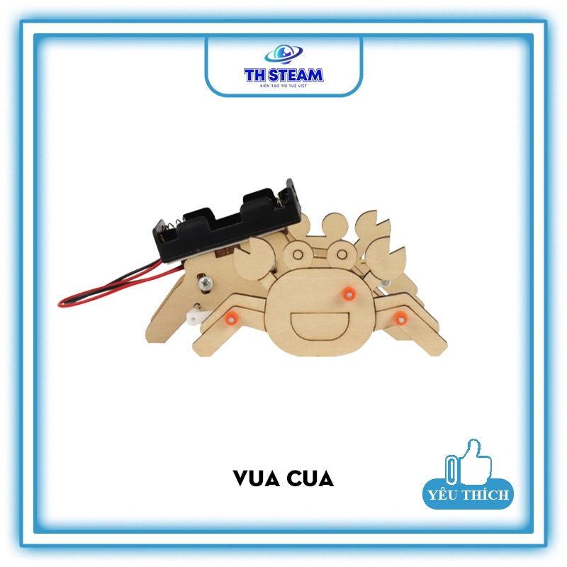 Đồ Chơi Stem Bộ Lắp Ghép Vua Cua Bằng Gỗ Theo Phương Pháp Giáo Dục Khoa Học Stem Steam.